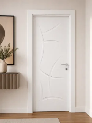 Plutna byala interiorna vrata